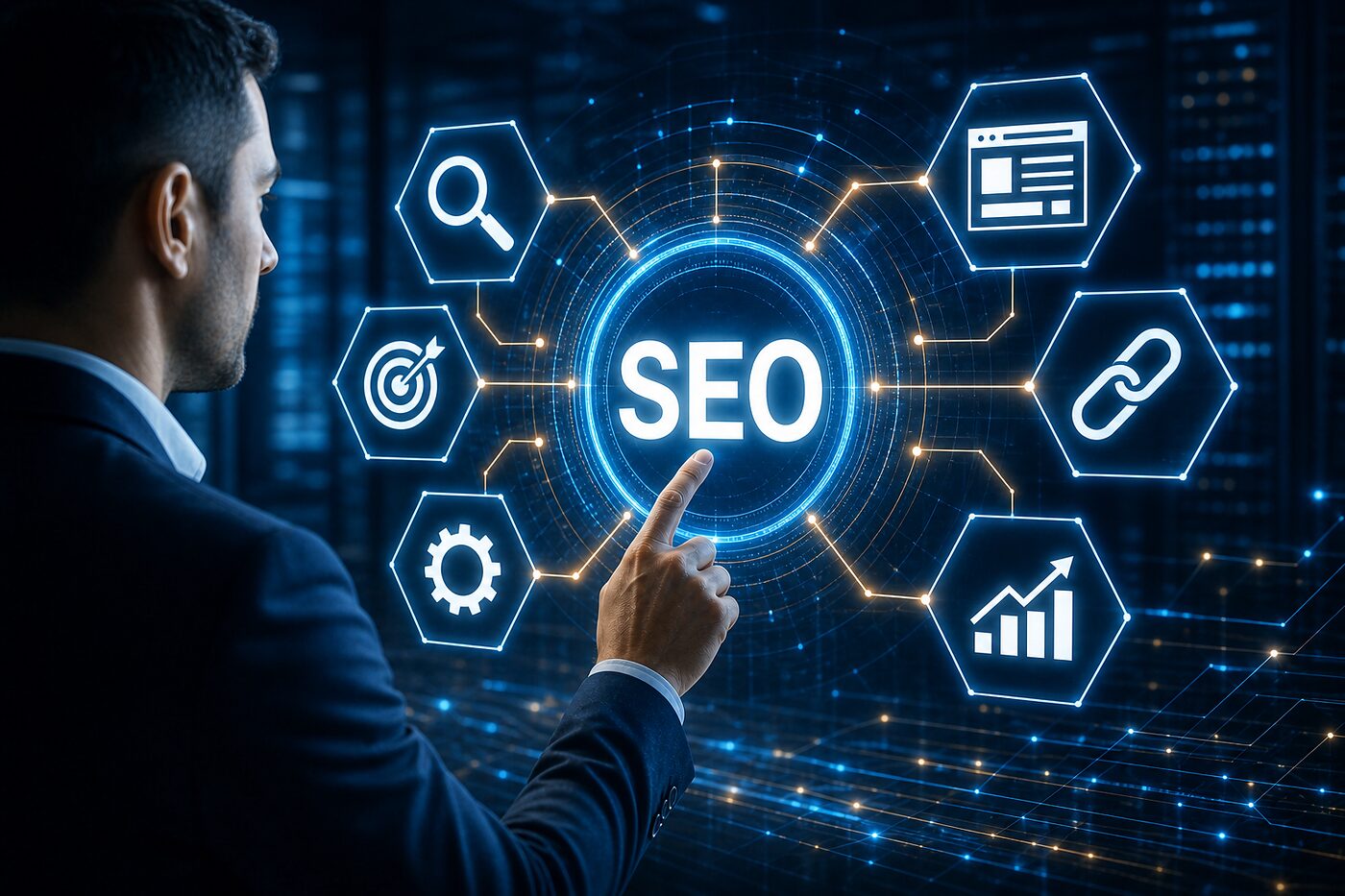 SEO analytics and rankings dashboard
