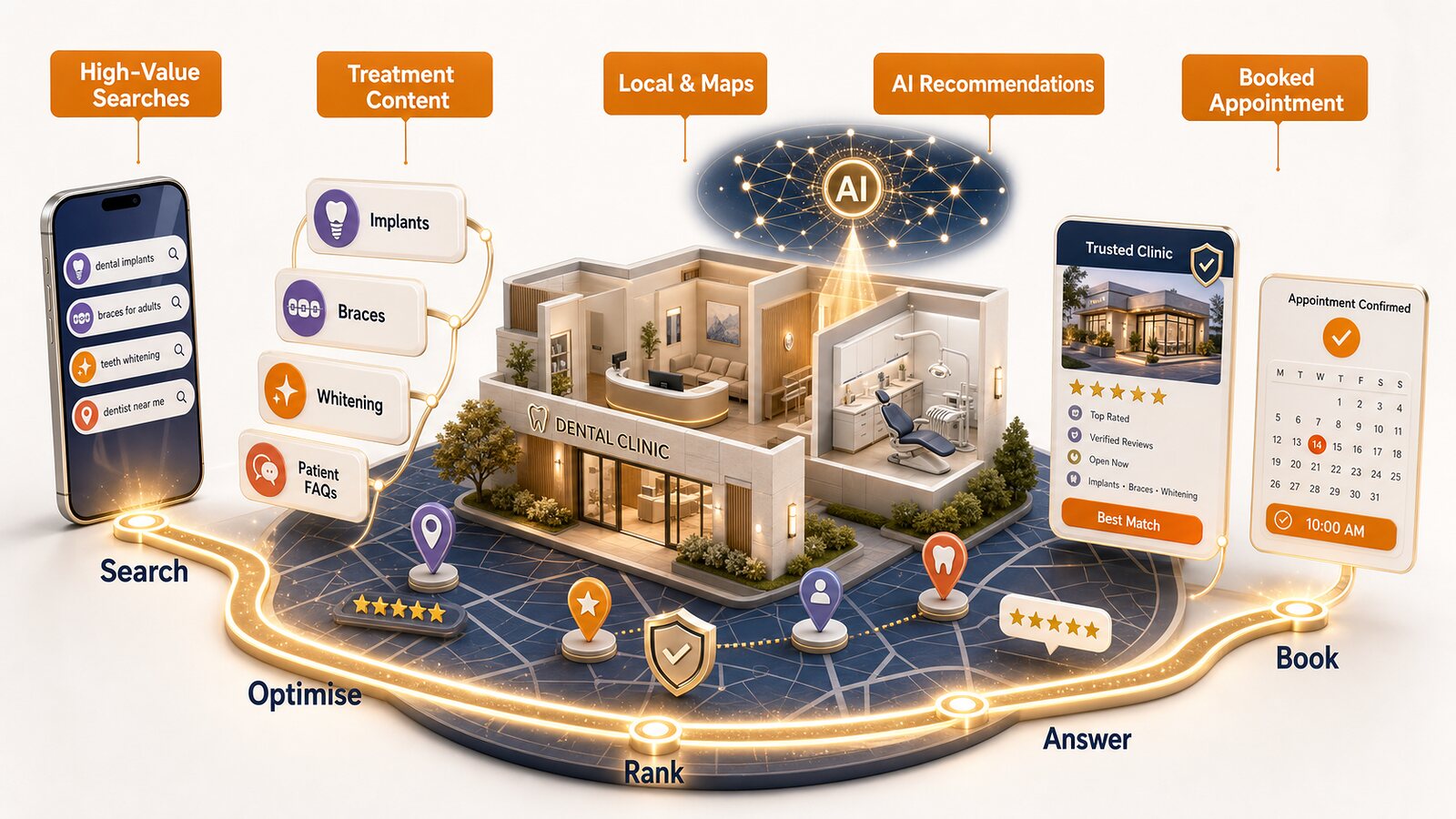 AI SEO for Dental Clinics