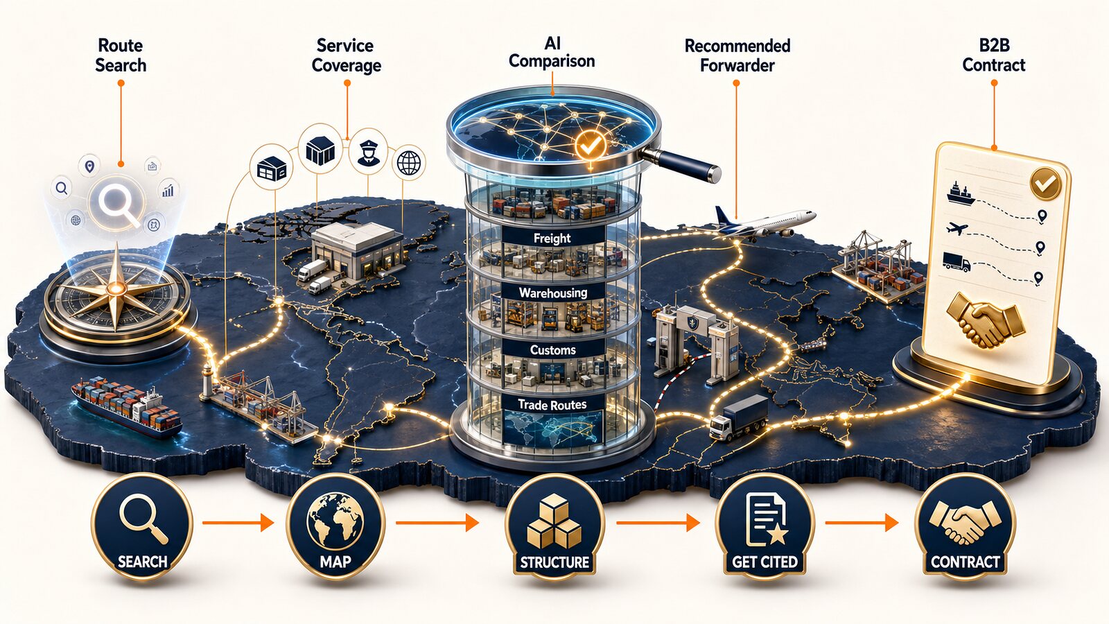 AI SEO for Logistics & Freight