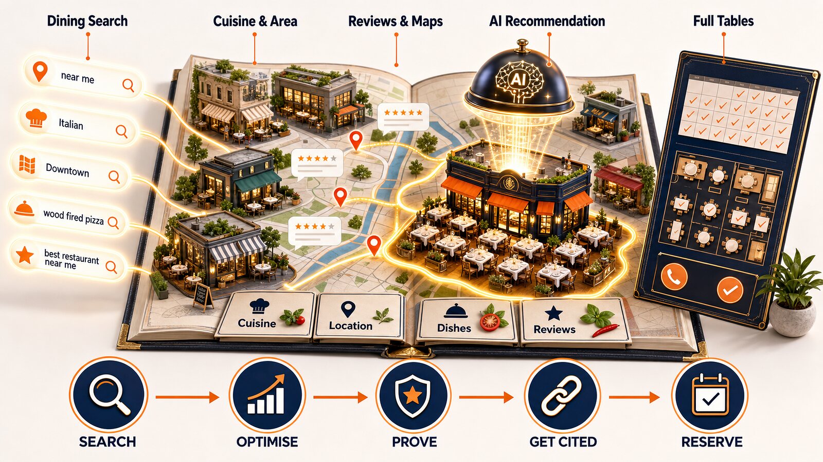 AI SEO for Restaurants & F&B