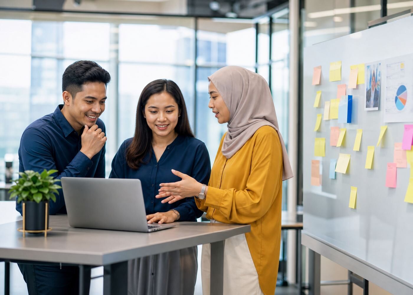 A Malaysian team applying new AI and search skills together